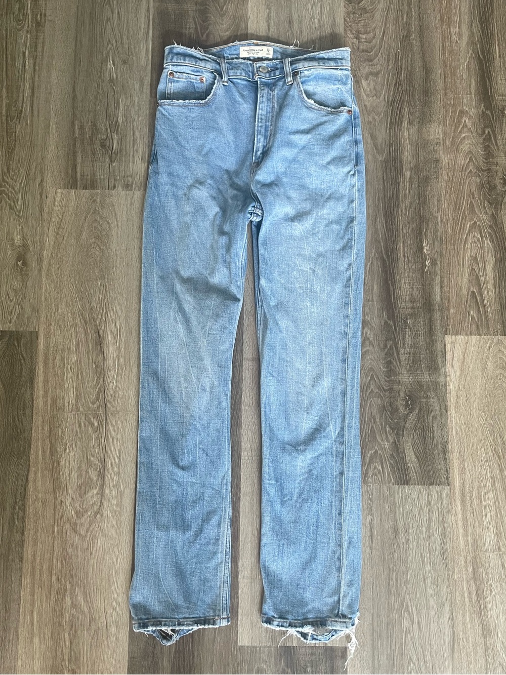 Ankle Straight Ultra High Rise
